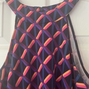 TRINA TURK  Women’s Dress Style# TT18R504, Multicolor, size L
